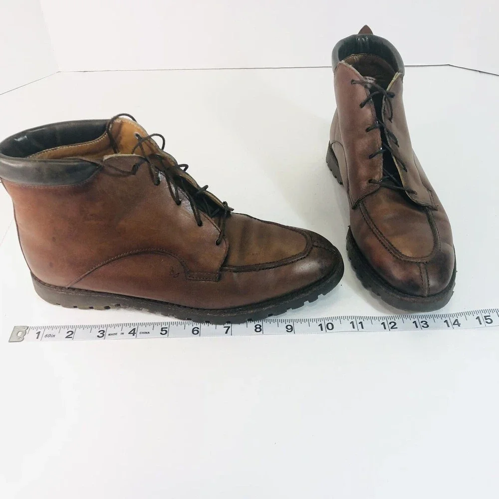 Cole Haan Country Chukka Boots, Size 8.5 B, 149127, F5592, Brown Leather